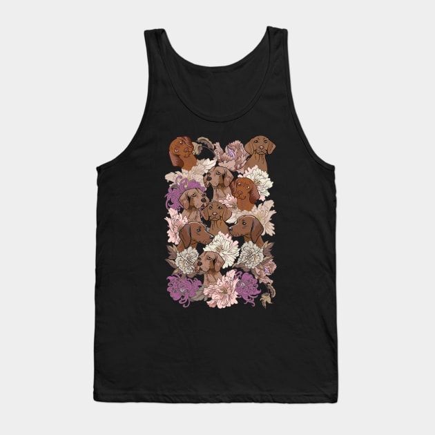 Because Vizsla Tank Top by huebucket